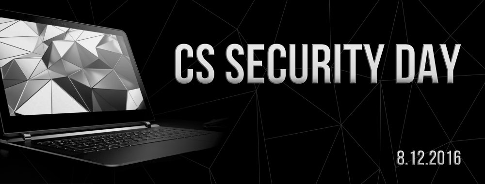 [Event: CS Security Day 2016]